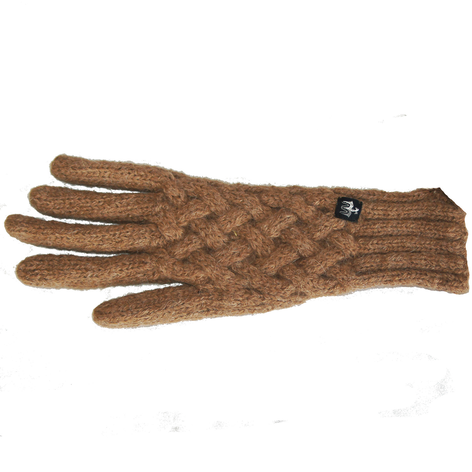 Handschuhe/gloves Gitternetz, Farbe/colour: braun/brown eco